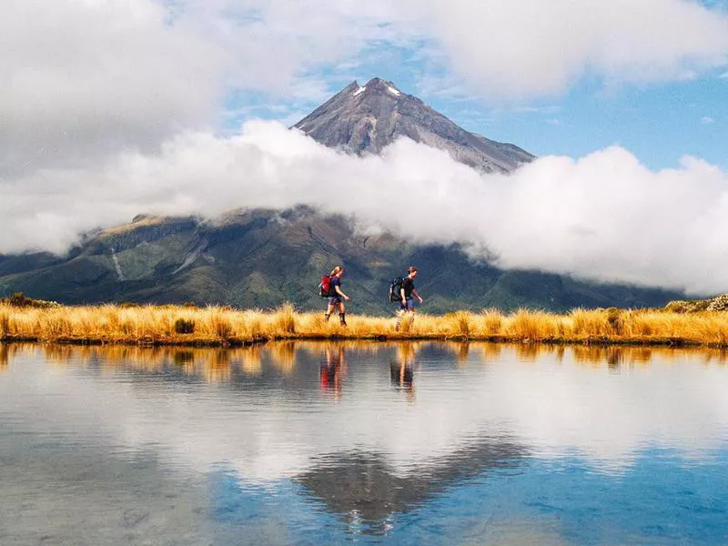 Mount Taranaki Egmont in New Zealand