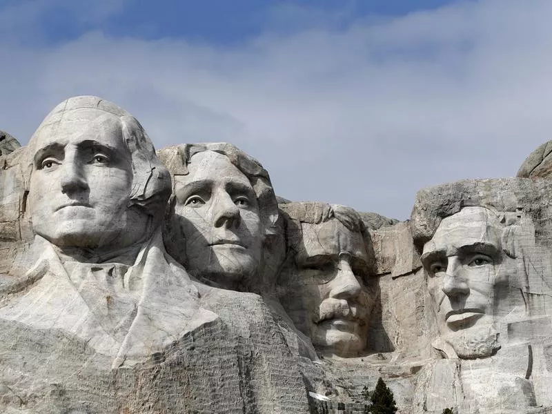 Mount Rushmore in Keystone, South Dakota