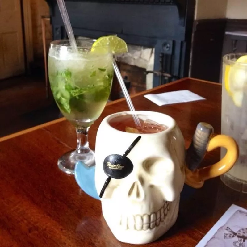 The Pirates' House drinks