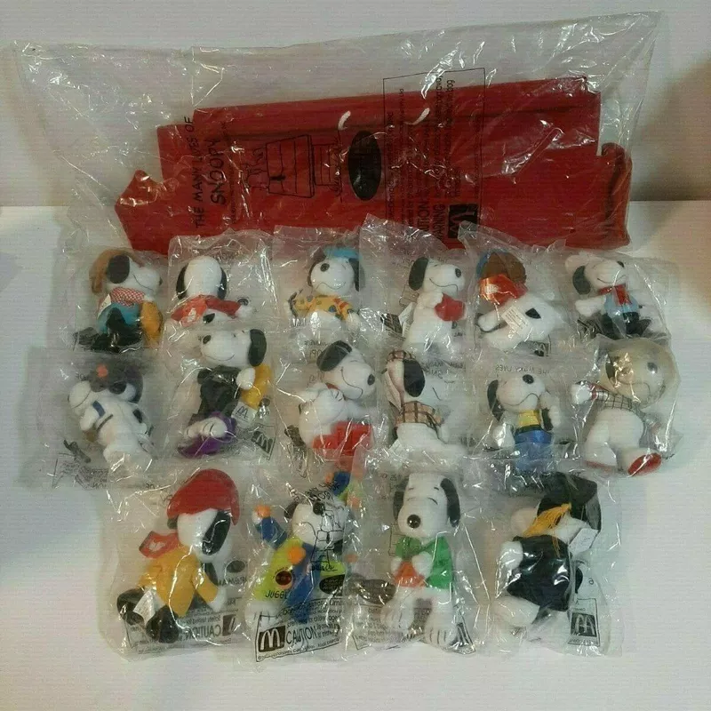 2001 McDonald's Snoopy Happy Meal Toys