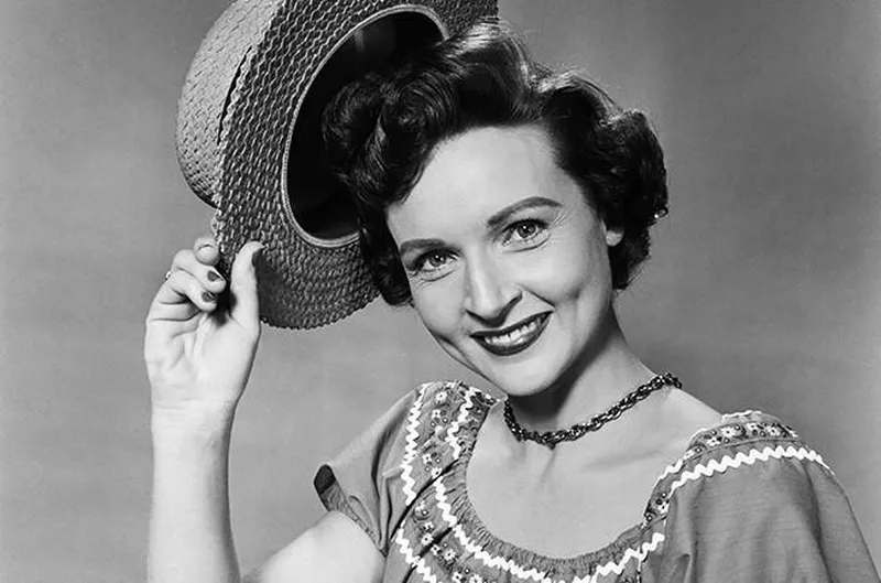 A young Betty White