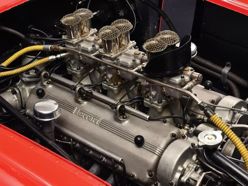 1956 Ferrari 290 MM engine