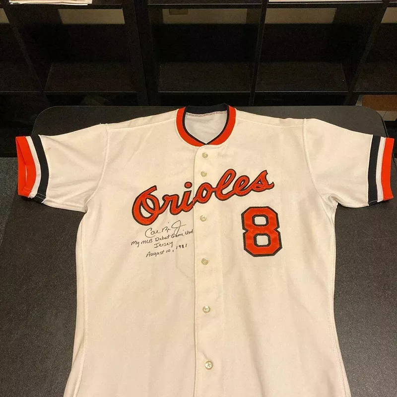 Cal Ripken collectible jersey