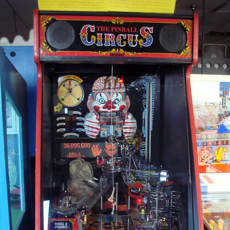 The Pinball Circus pinball machine