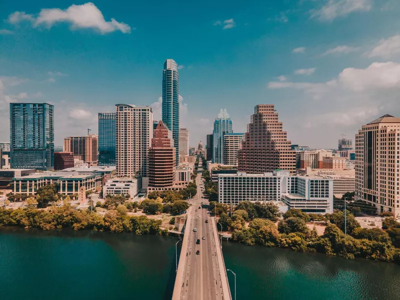 Austin Congress Street Bridge and Texas Capitol Building