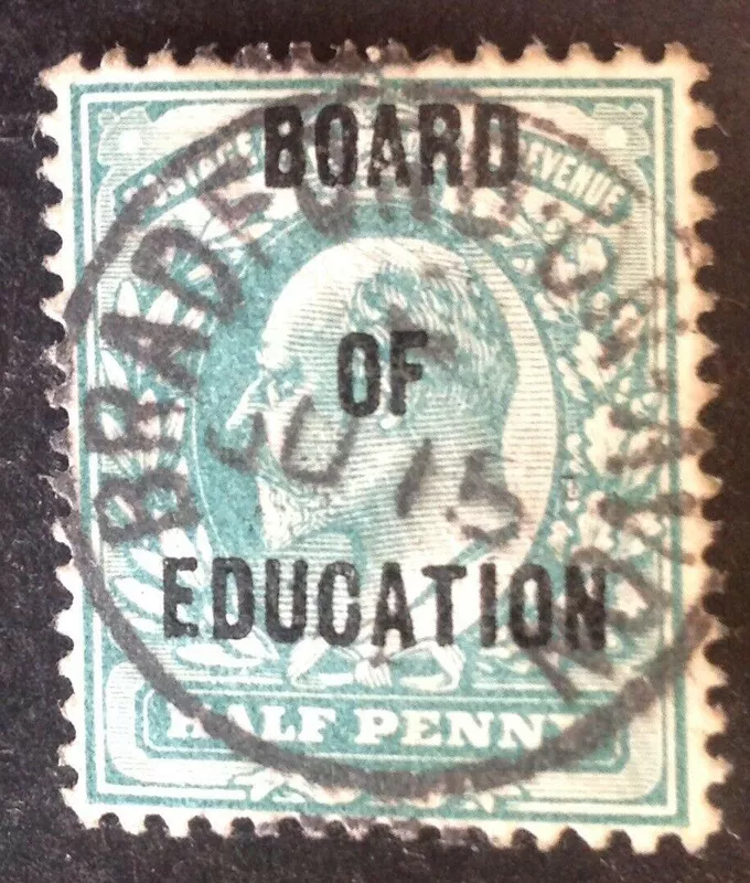 UK 1902 1/2d British Board of Education