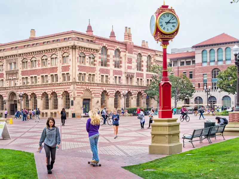 University of Southern California Campus in Los Angeles