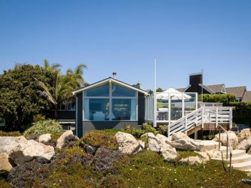 The couple's Carpinteria house