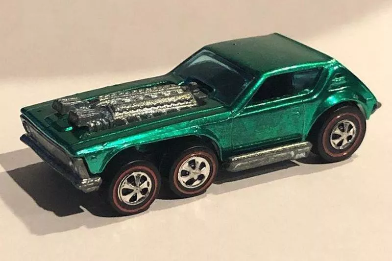 1970 Green Open Fire