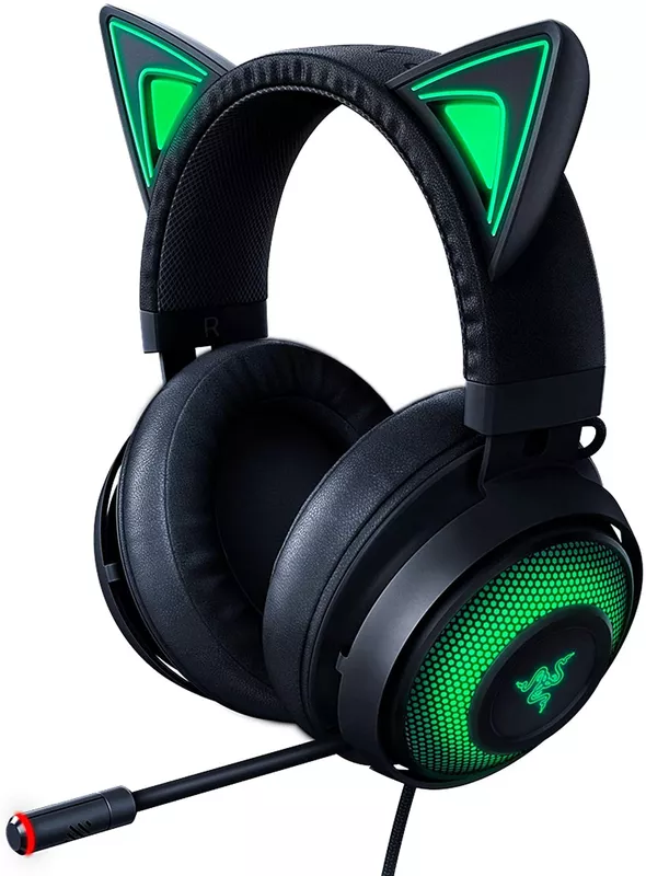 Razer Kraken Kitty RGB USB Gaming Headset, Black