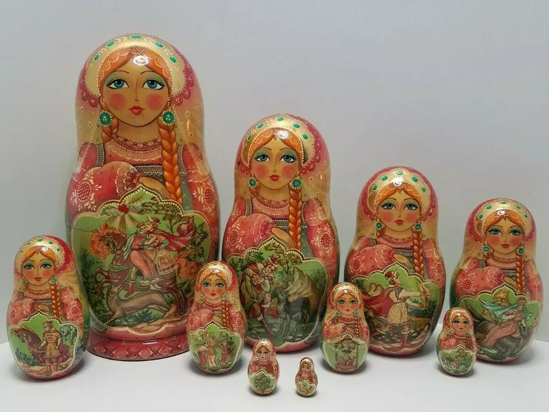 Russian Fairy-Tale Dolls