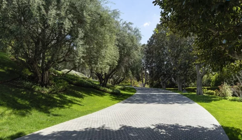 Long driveway