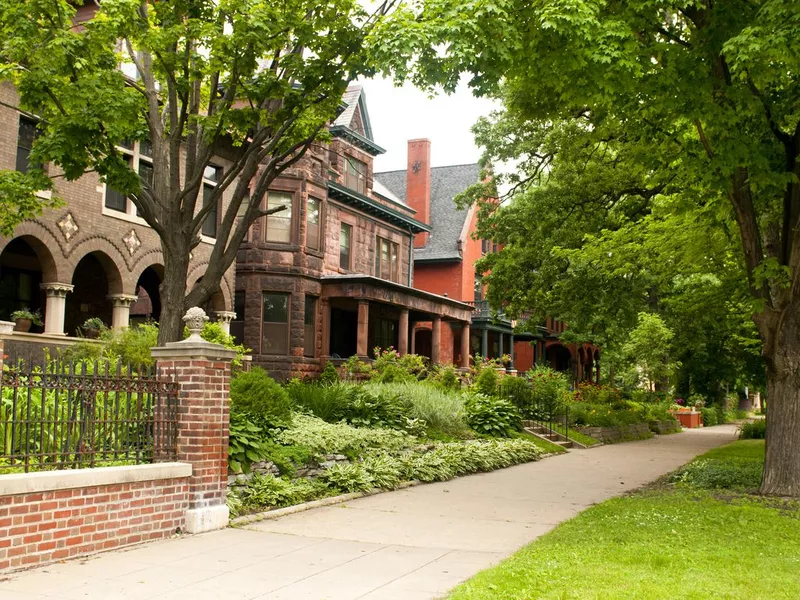 Historical Neighborhood in St. Paul