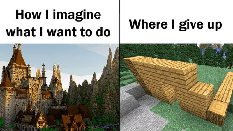 minecraft struggles