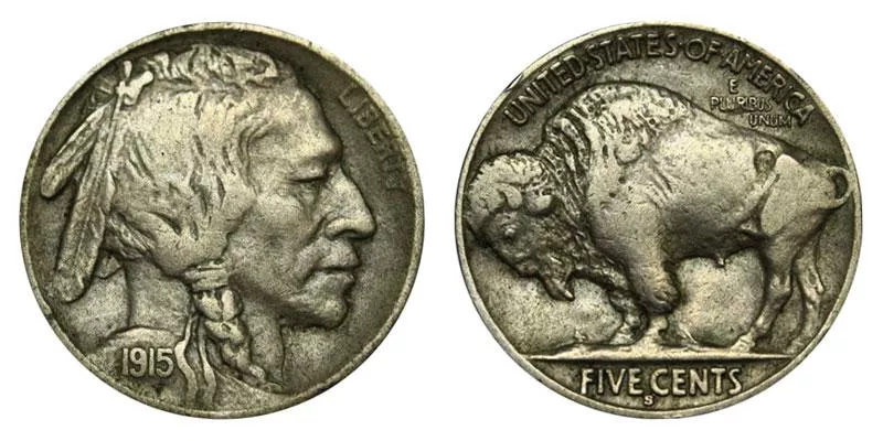 1915 S Buffalo Nickel