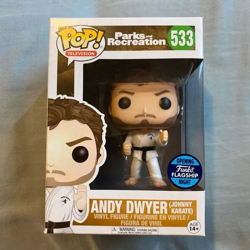 Andy Dwyer Johnny Karate Funko Pop