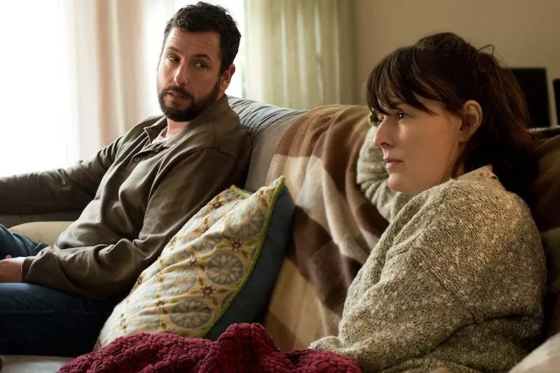 Adam Sandler and Rosemarie DeWitt