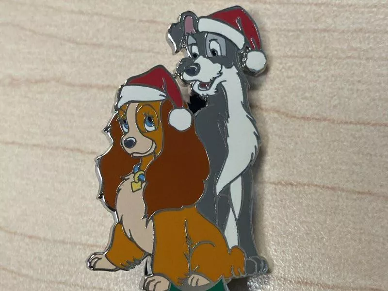 Lady and The Tramp Prototype Rare Disney pin