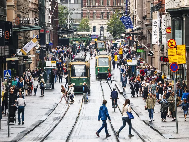 Helsinki, Finland, city center