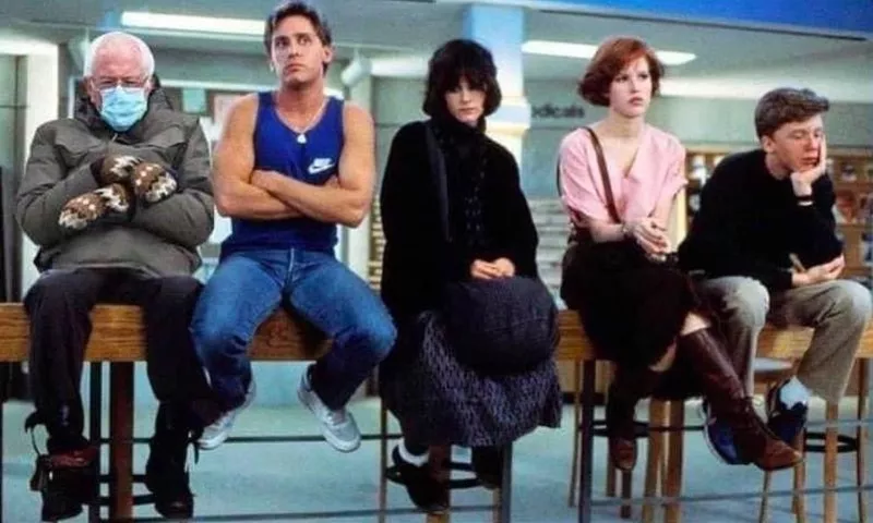 Bernie Sanders with Breakfast Club