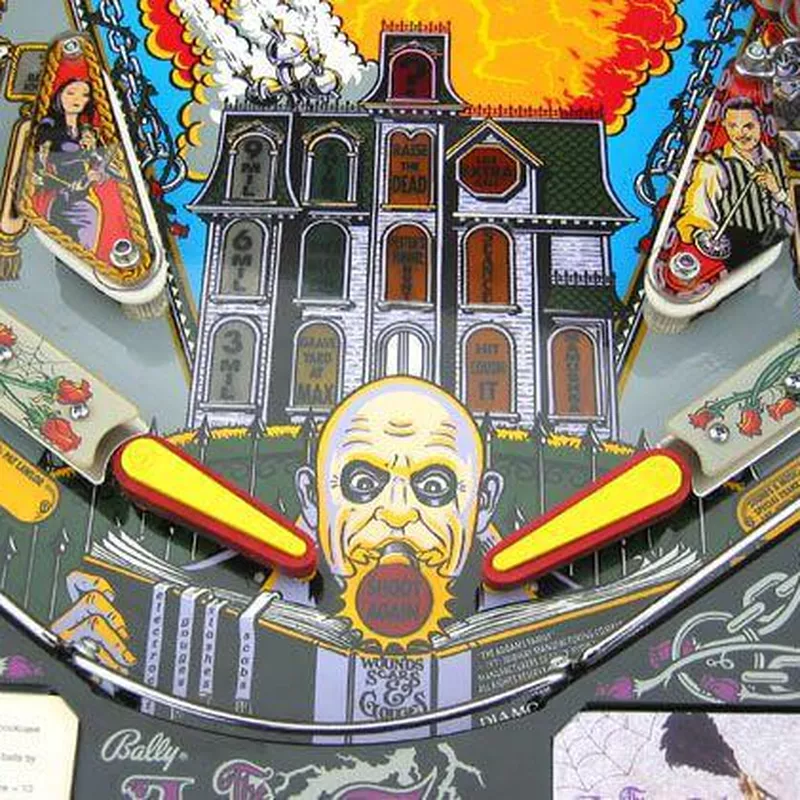 The Addams Family pinball machine