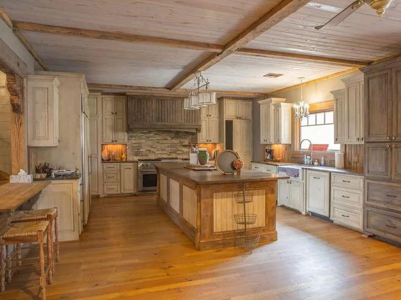 Remodeled kitchen