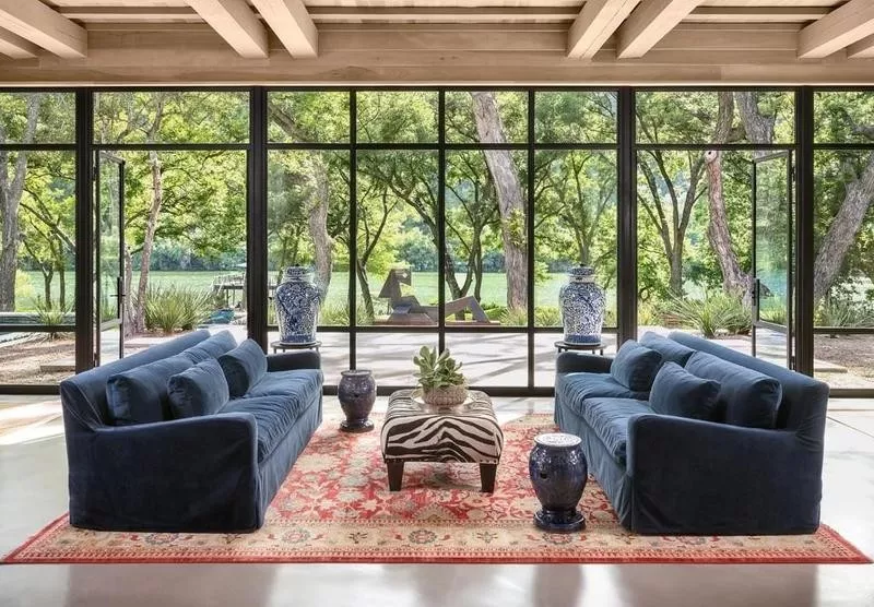 Living room - Joe Rogan's Austin House