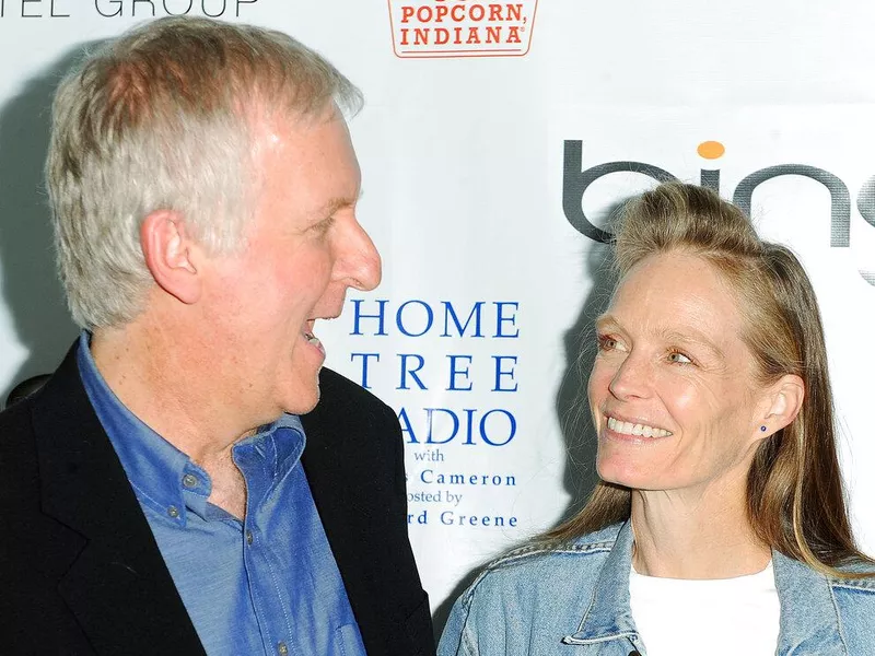 James Cameron and wife Suzy Amis Cameron