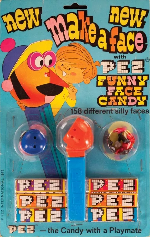 Make-A-Face Pez dispensers