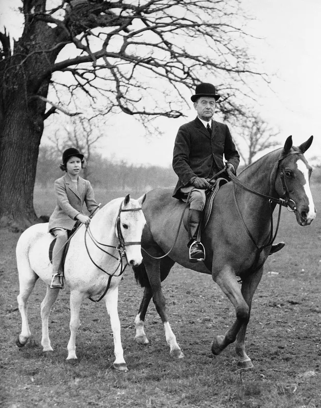 Princess Elizabeth and her pony