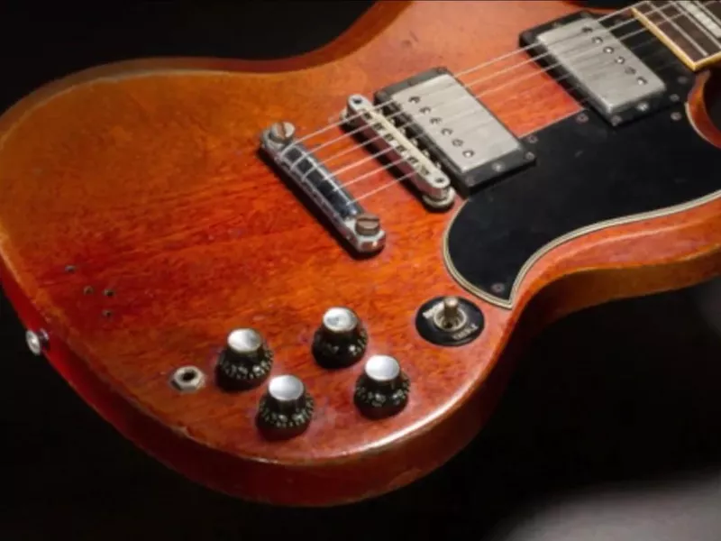 Duane Allman’s 1961/1962 Cherry Gibson SG