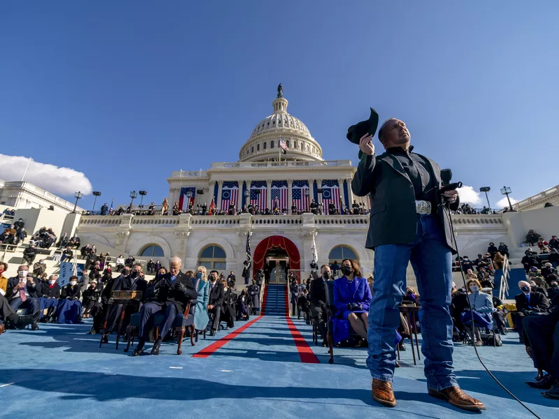 Garth Brooks at 59th presidential inauguration