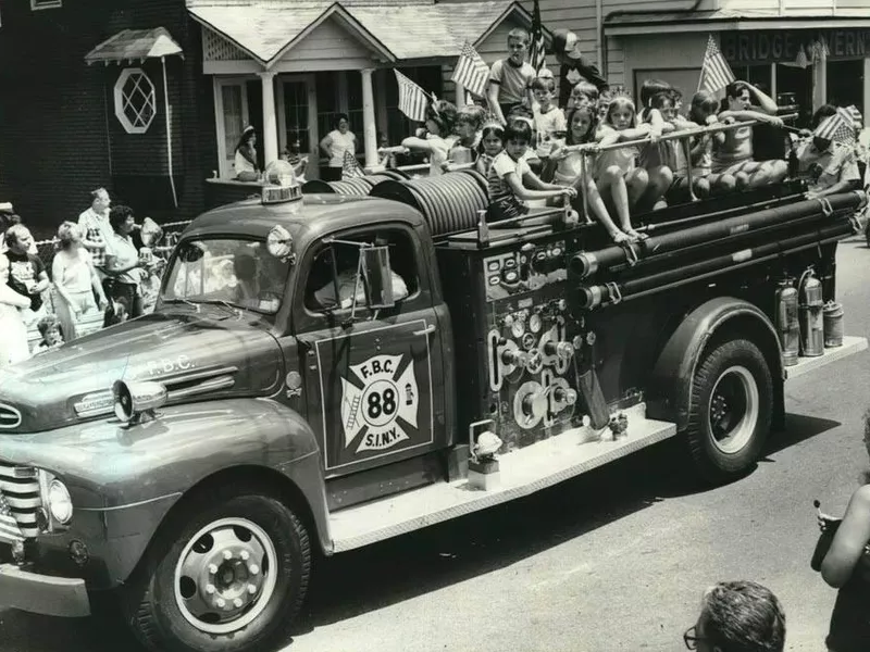 Staten Island fire truck