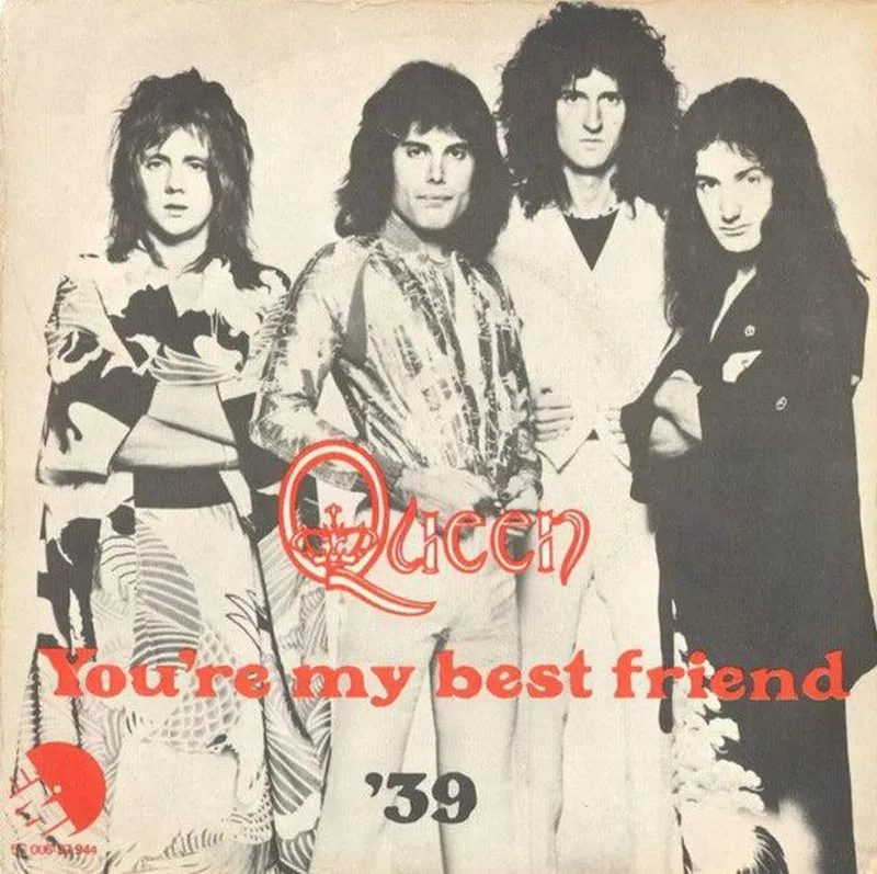 You're My Best Friend 45 cover