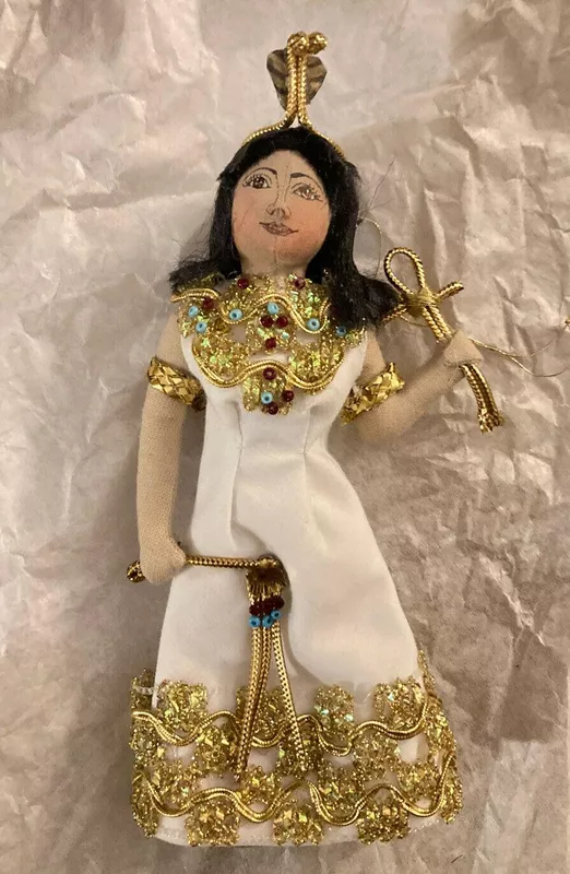 Gladys Boalt Vintage Cleopatra Christmas Ornament