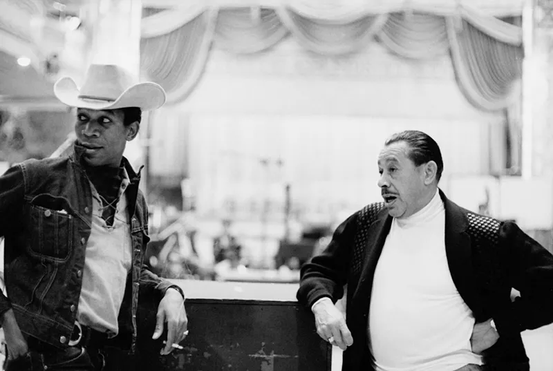 Morgan Freeman and Cab Calloway