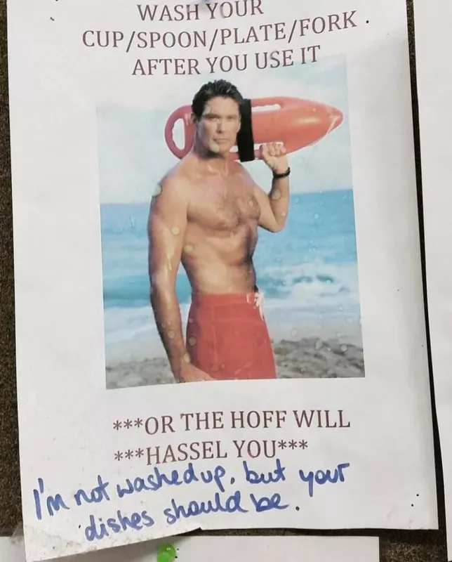 David Hasselhoff joke