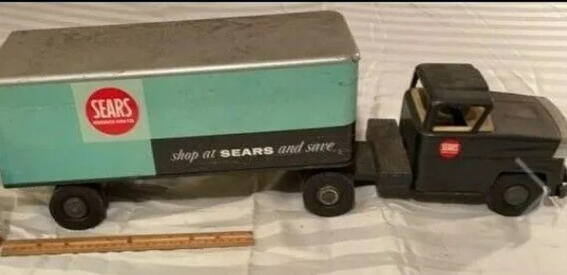 Tonka Structo Sears Roebuck Trailer Truck