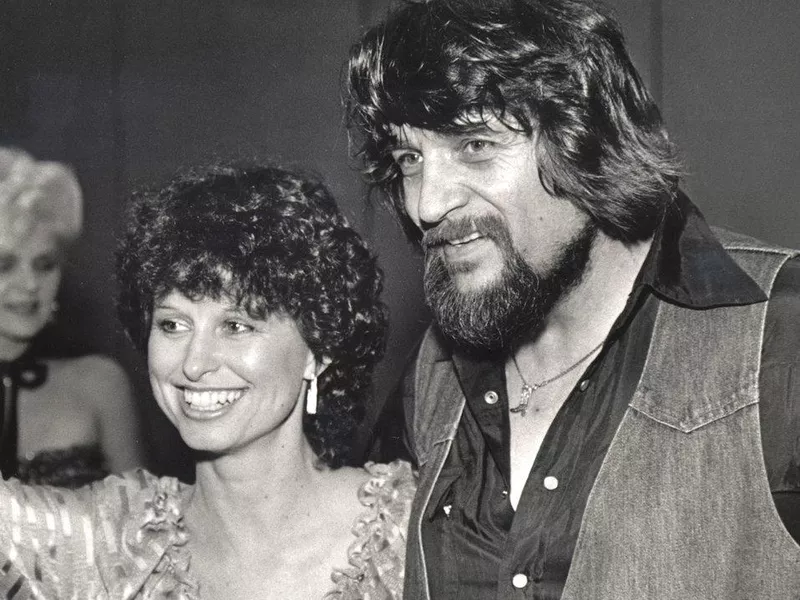 Waylon Jennings and Jessi Colter