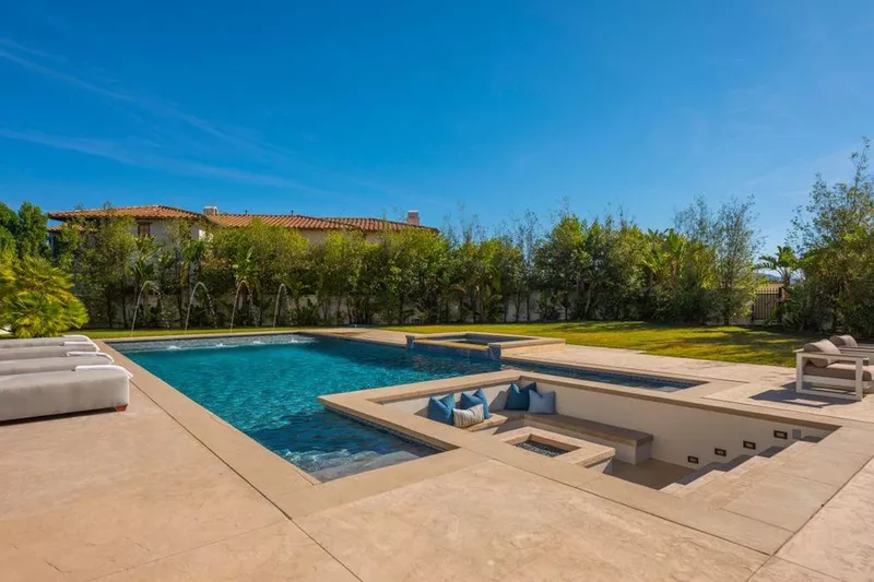 Backyard pool