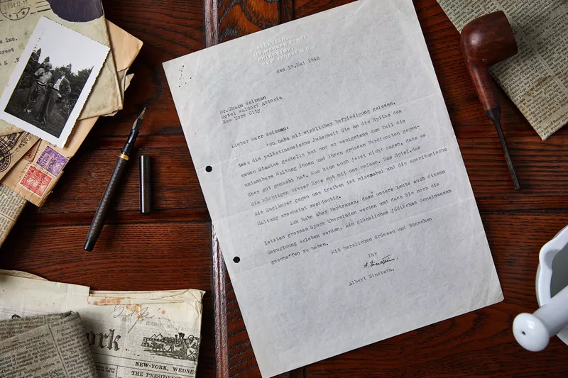 Albert Einstein letter