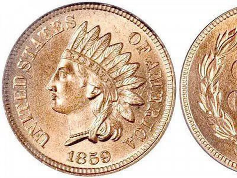 1859 Indian Head Cent