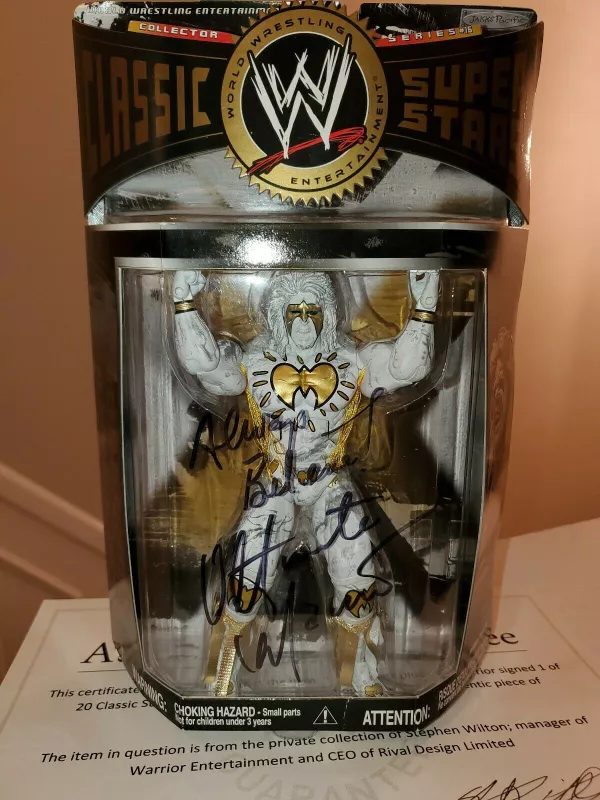 WWE Jakks Limited Edition Marble Ultimate Warrior