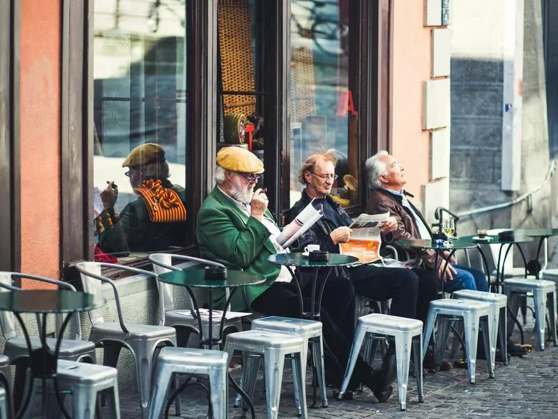 Zurich cafe