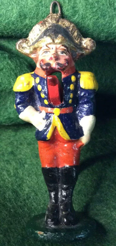 Antique German Composition Mache Nutcracker