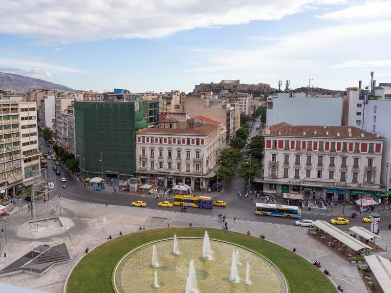 Omonoia Square, Athens, Greece