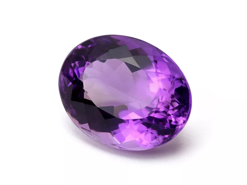 Amethyst gemstone