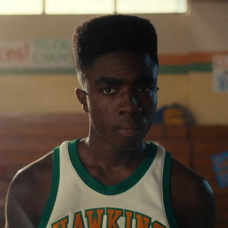 Caleb McLaughlin as Lucas Sinclair in Stranger Things