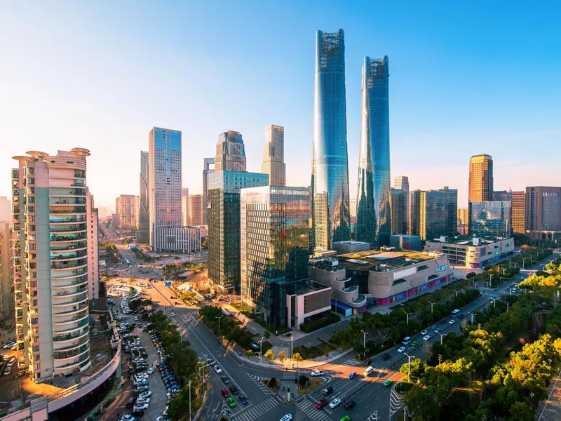 Tel Aviv towers in Israel