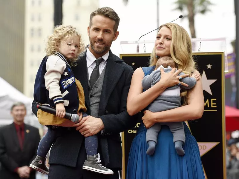 Ryan Reynolds, Blake Lively, James Lively